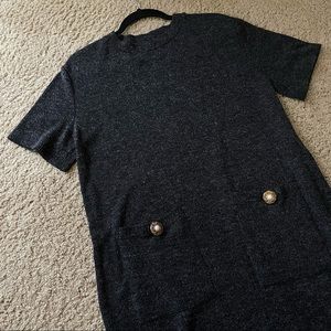 Zara Gray Dress Size Large